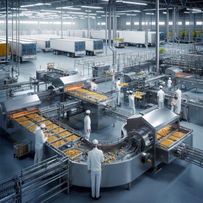 Food processing and cold storage plants Large